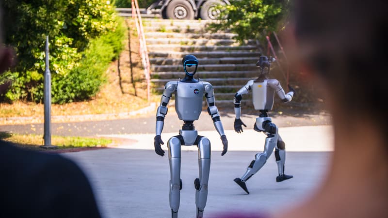 Robot obtěžoval ženu na ulici, zpacifikovala ho až čínská policie. Majitel stroj hájil